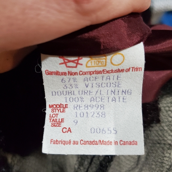 Burgundy Tiered Gown - Picture 5 of 7